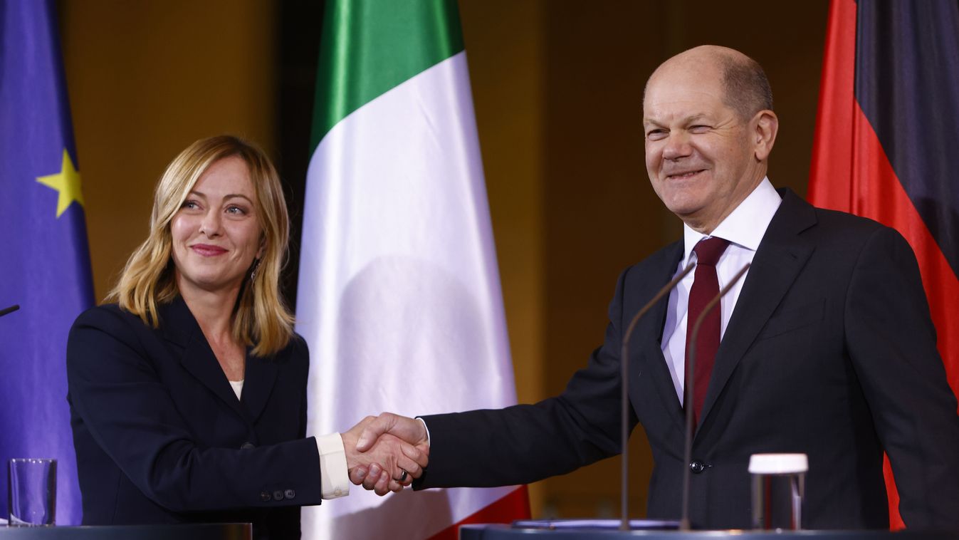 Germany And Italy Hold Government Consultations