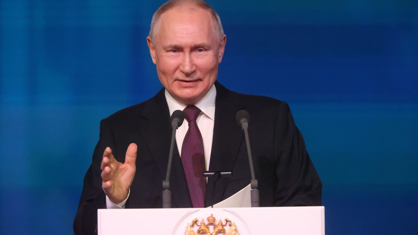 Russian President Vladimir Putin Meets Scientists