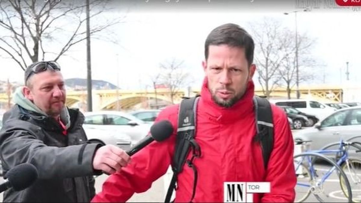Hídpénzbotrány: Tordai Bence és a Momentum menekül a sajtó kérdései elől (VIDEÓ)