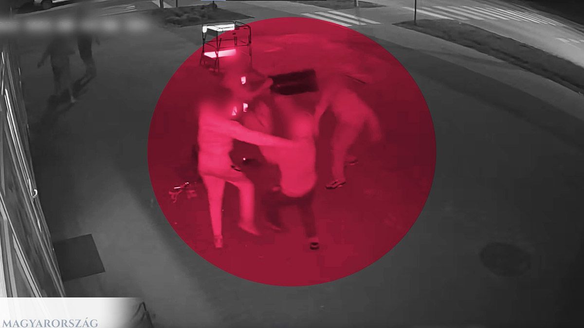 Italoztak, telt az este, aztán utcai kukával verték egymást össze (VIDEÓ)