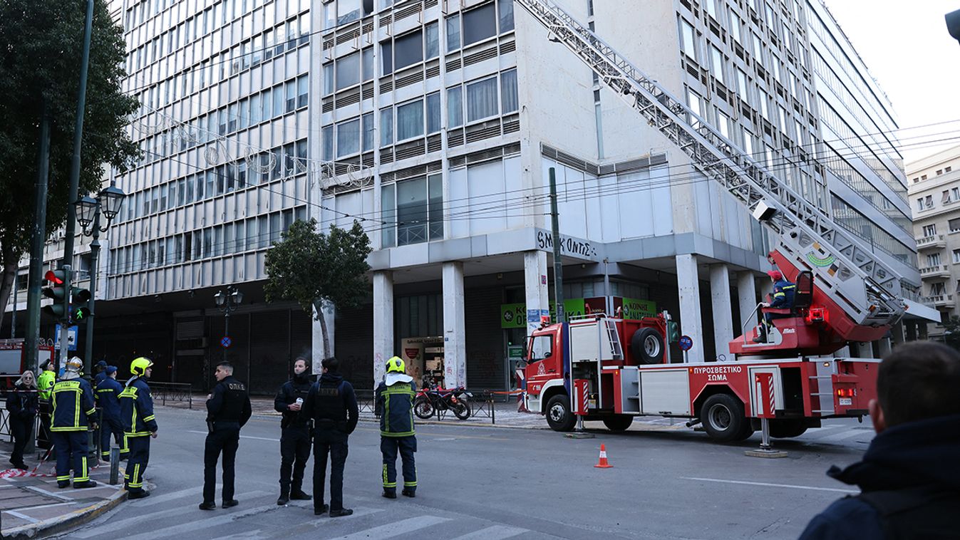 Blast occurred in Athens, Greece