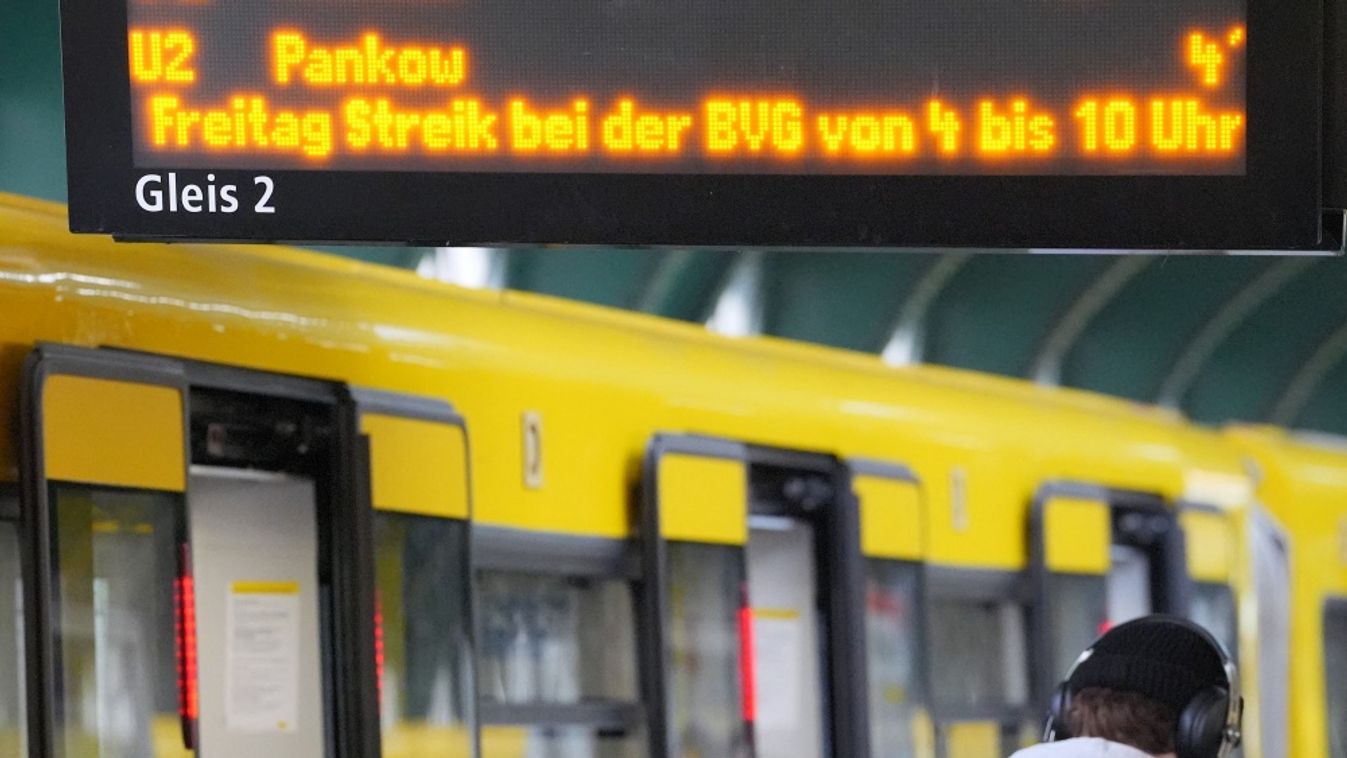 Verdi calls for public transport warning strikes on Friday - Berlin