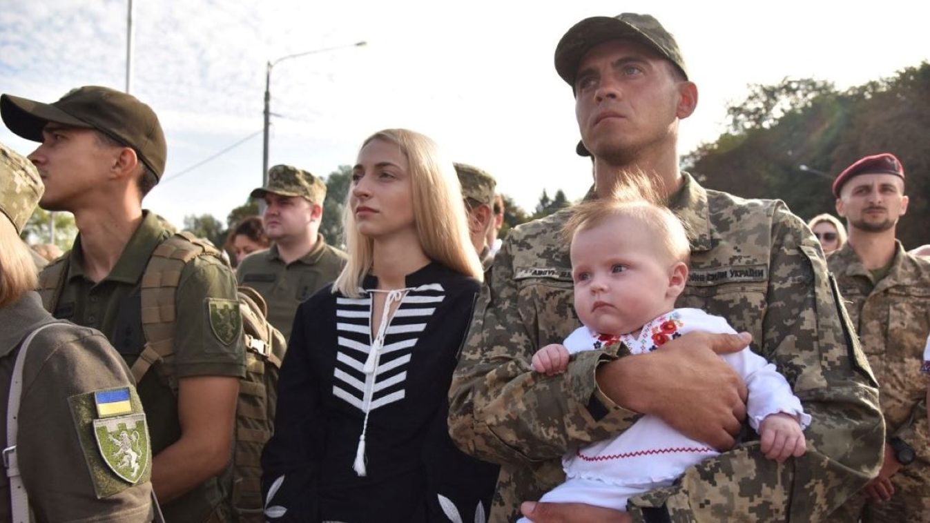 Ukrán katonák.