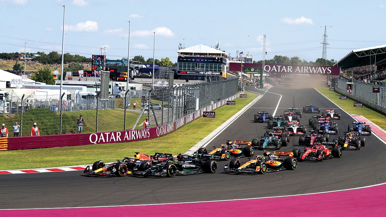 Hungary: 2023 Formula 1 Qatar Airways Hungarian Grand Prix, Formula One World Championship - Race - Formula 1