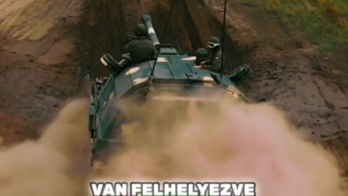 A dróntámadást is kivédik a magyar hadsereg tankjai (VIDEÓ)