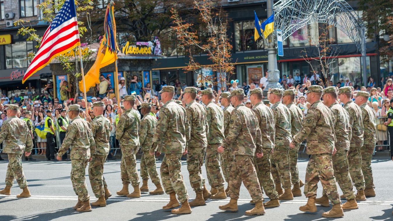 Kiev,,Ukraine,-,August,24,,2018:,Military,Parade,In,Kiev,