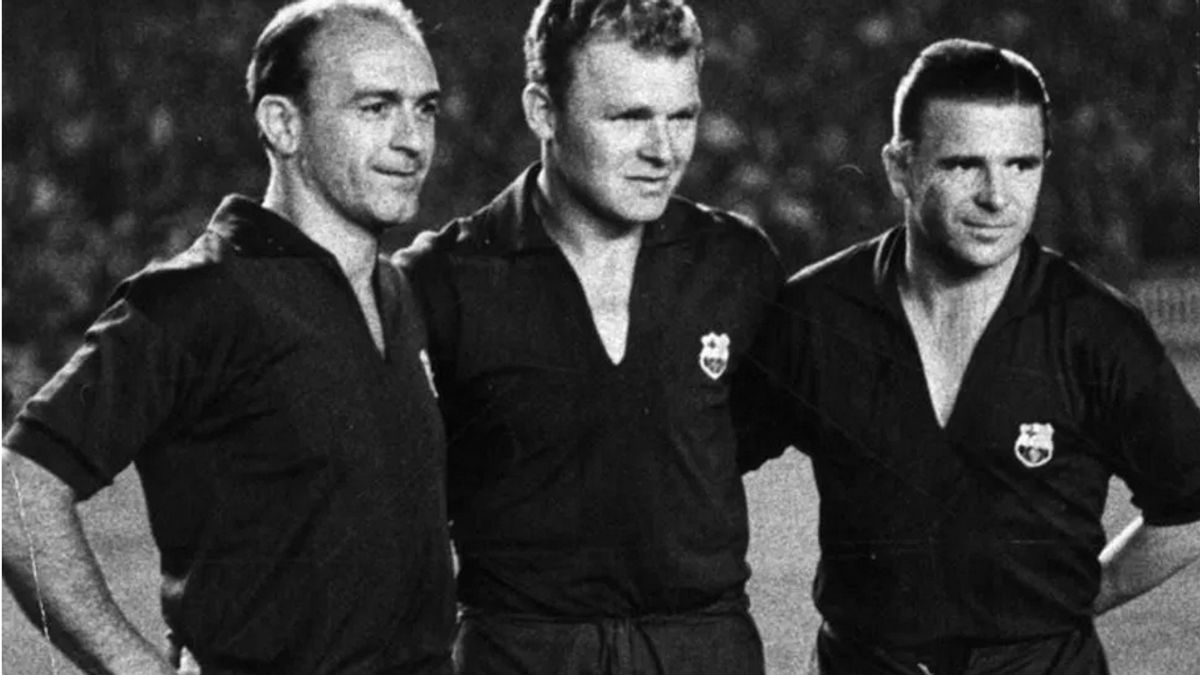 Hihetetlen, de igaz – Puskás Ferenc, a Real Madrid legendája Barcelona-mezben is pályára lépett
