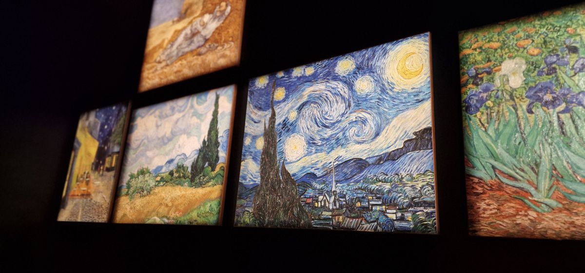 Vincent van Gogh, kiállítás, művészet, immersive experience2