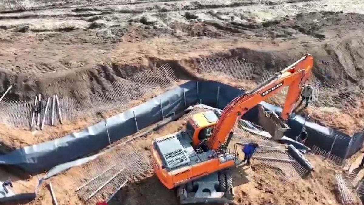 Így erősítették meg a védelmet az ukránok Zaporizzsjánál (VIDEÓ)