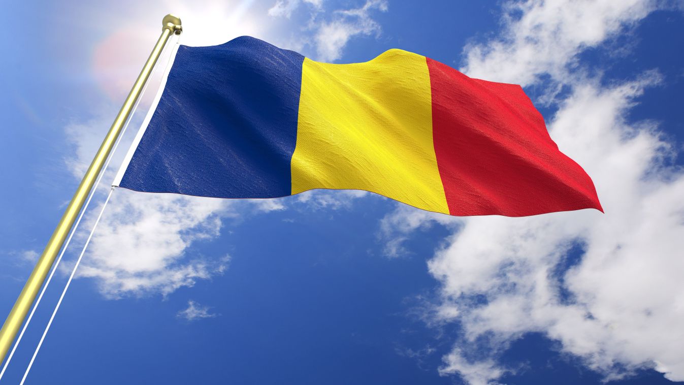 Románia, Román zászló