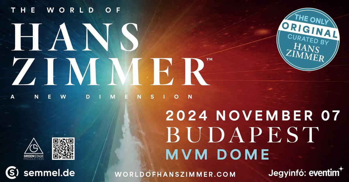 The World of Hans Zimmer, koncert, filmzene, MVM Dome3