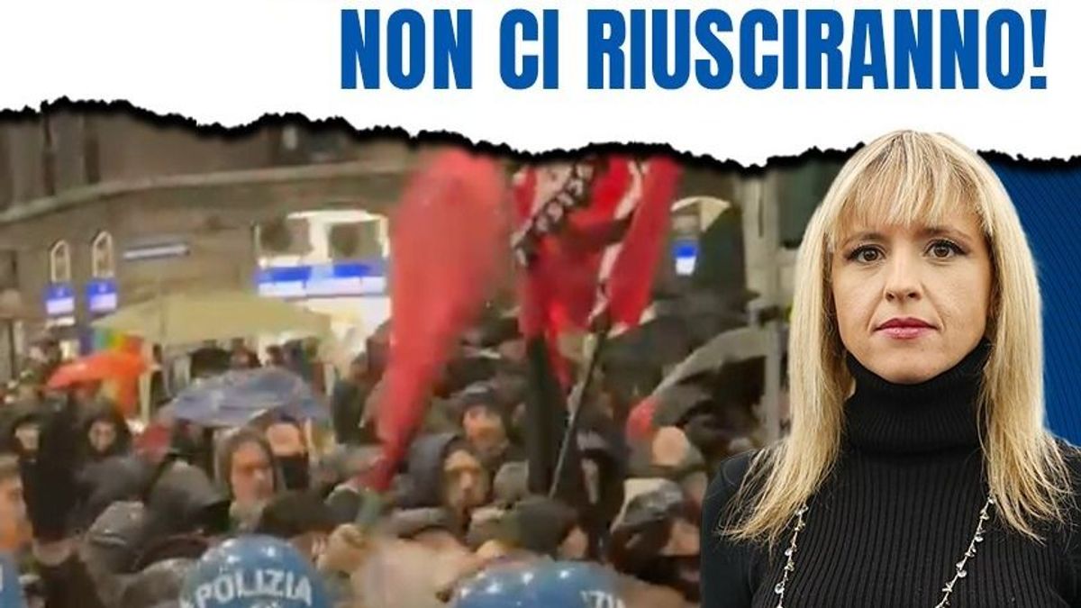Akcióban az olasz antifa: jobboldali politikust próbáltak elhallgattatni