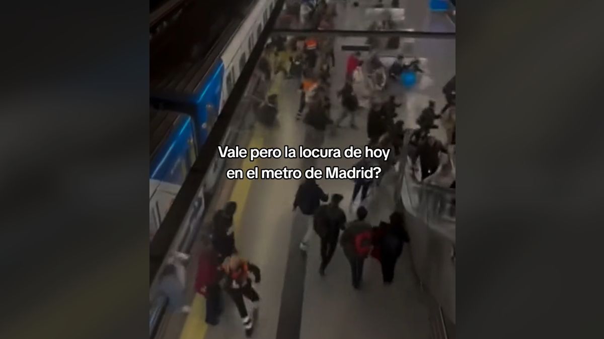 Így menekítették az embereket a madridi metróból (VIDEÓ)