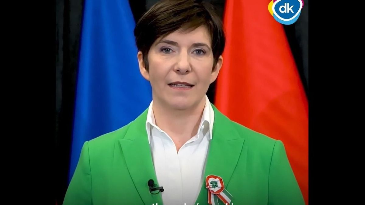 A teljes Fideszt lepedofilozó Dobrev Klára kormányzati gyűlöletpolitikáról beszél a nemzeti ünnepen