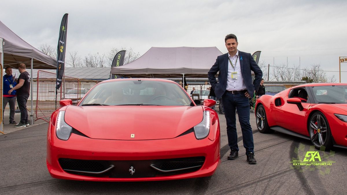 Egy piros Ferrarit vezethettem, ami nagyon régi álmom volt