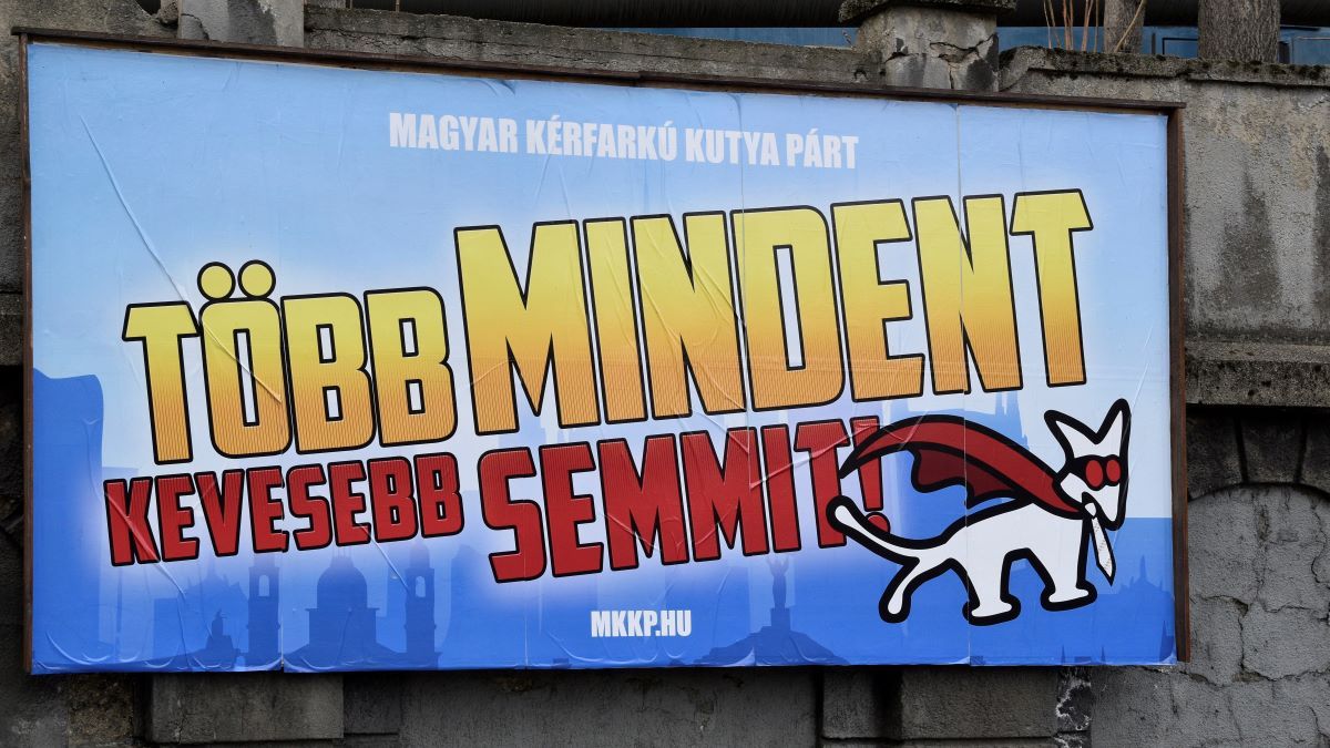 Belebukhatnak a kétfarkúak abba, hogy a viccpártok követői humorban nem ismernek tréfát?
