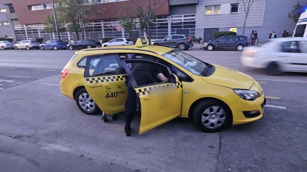 A budapesti taxis „teljesítménye” még a rendőröket is megdöbbentette