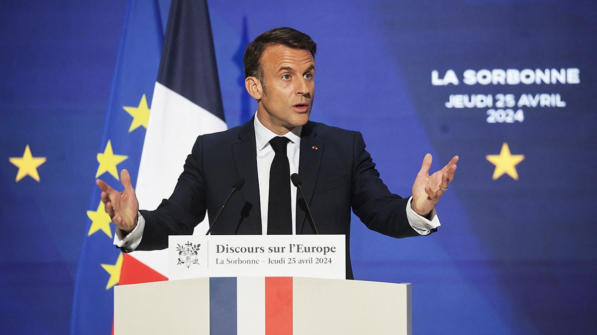 Nagyívű beszédet mondott Európa jövőjéről Macron
