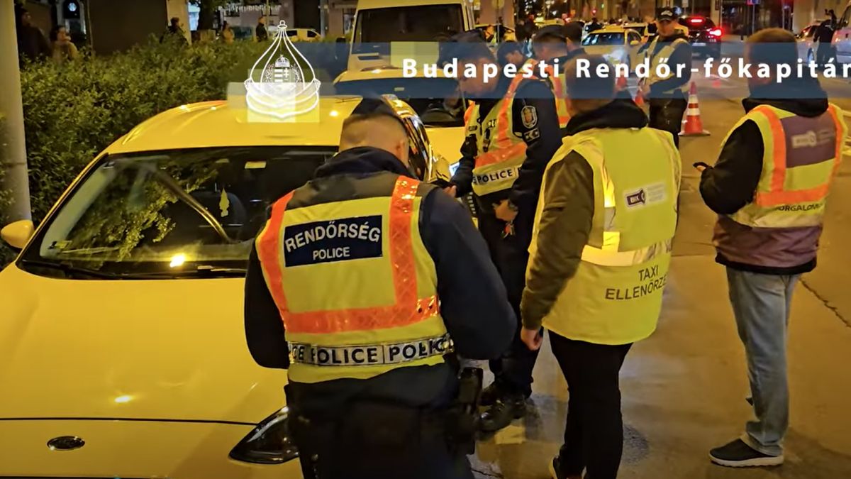 Komoly vége lett a rendőrségi razziának Budapest belvárosában (VIDEÓ)