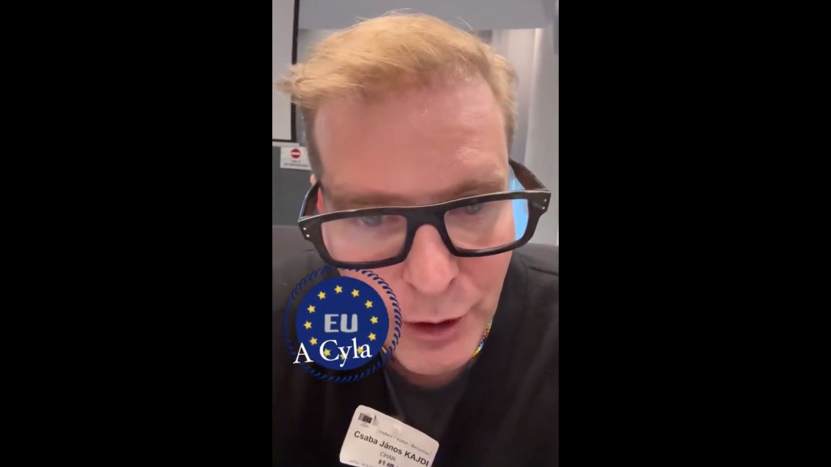 Új szerepben mutatkozott be Brüsszelben Kajdi Csaba