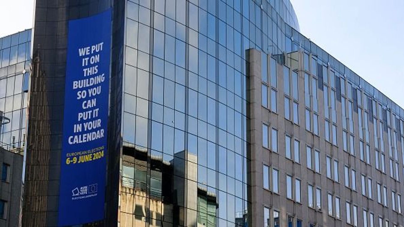 Giant Banner For The EU Elections
