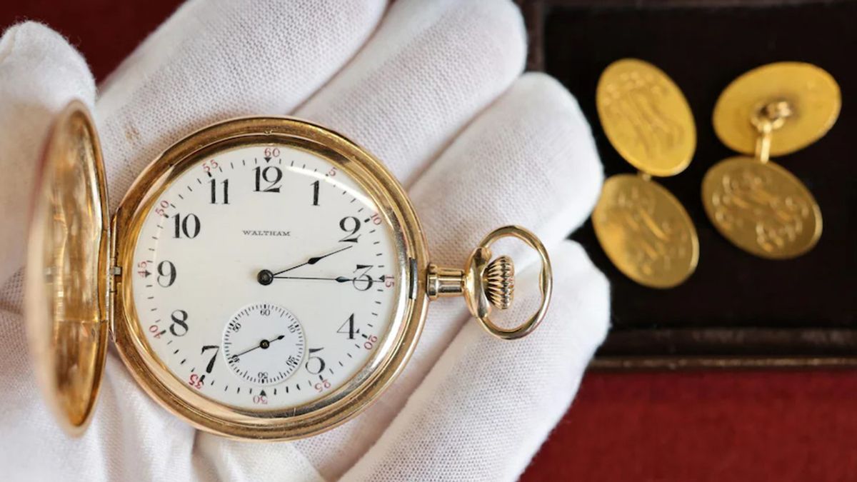 557 millió forintért kelt el a Titanic egyik utasának zsebórája