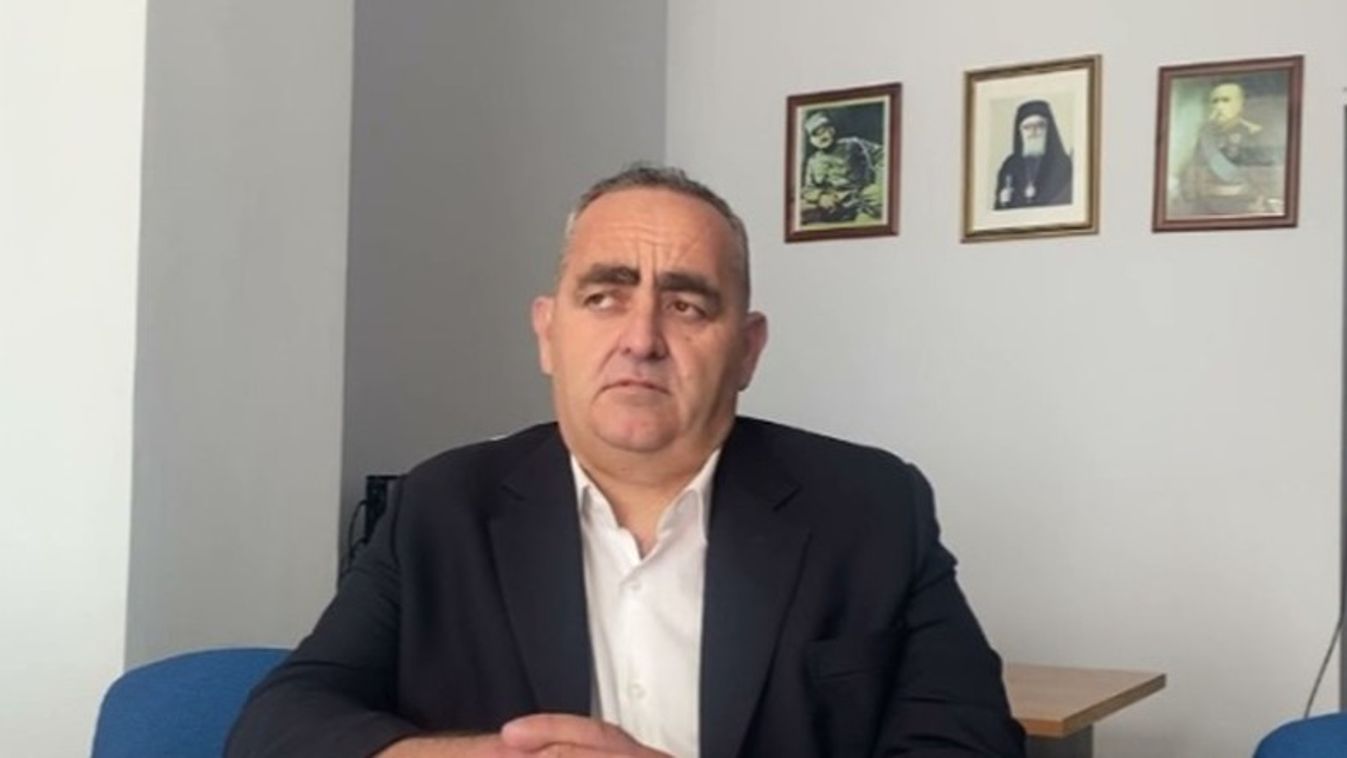 Fredi Beleri, az albániai Himarë bebörtönzött görög polgármestere