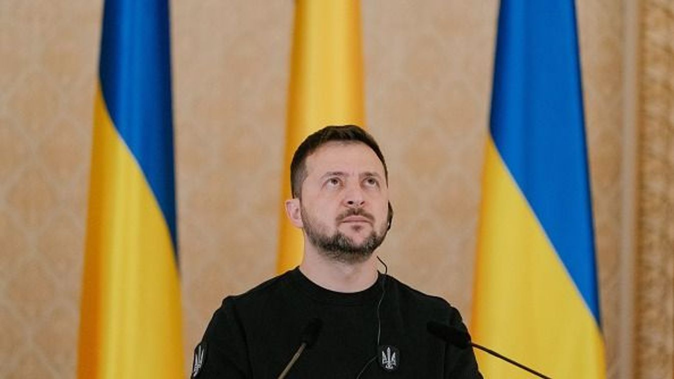 Volodimir Zelenszkij ukrán elnök