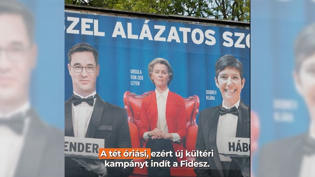 „Brüsszel alázatos szolgái” címmel indul a Fidesz plakátkampánya