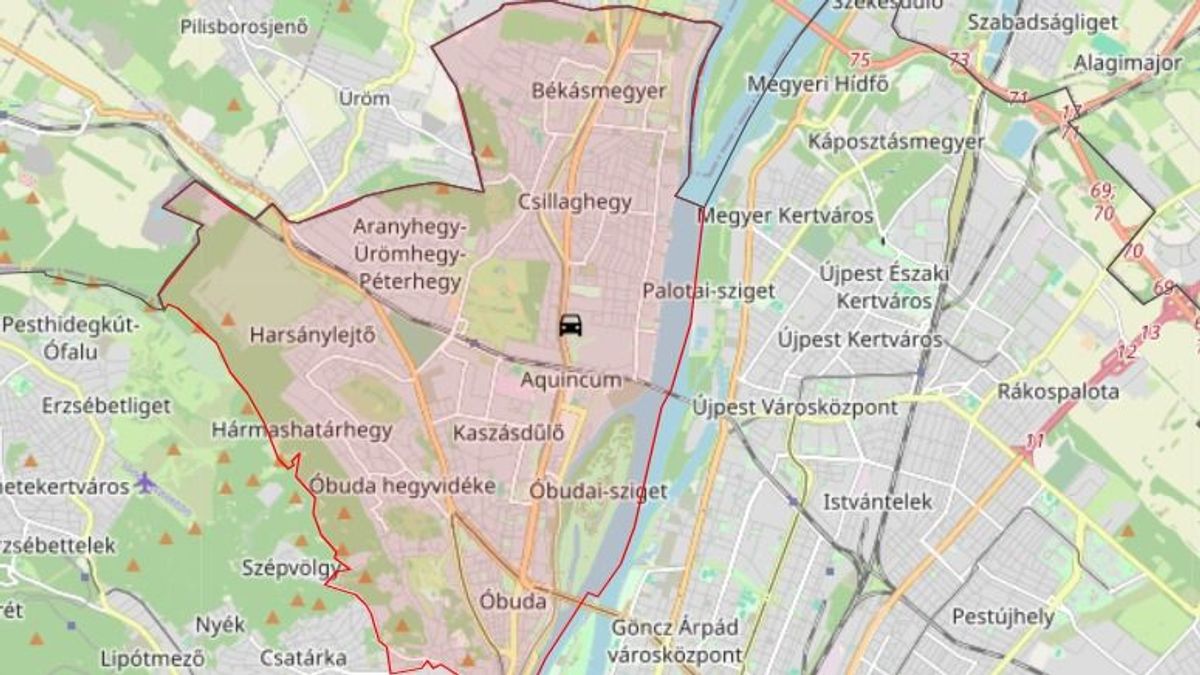Autó döntött ki egy oszlopot Óbudán