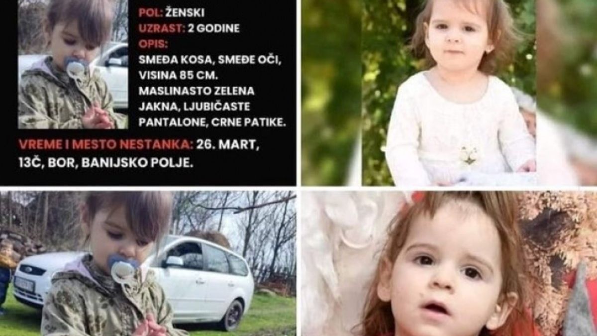Már Magyarországon is keresik a Szerbiában eltűnt kislányt