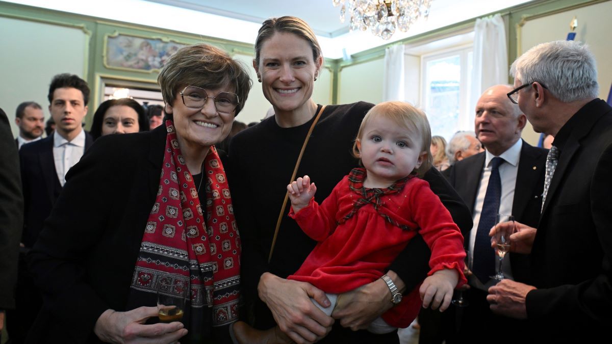 Karikó Katalin gyönyörű hímes tojásokat csodált meg az Egyesült Államokban