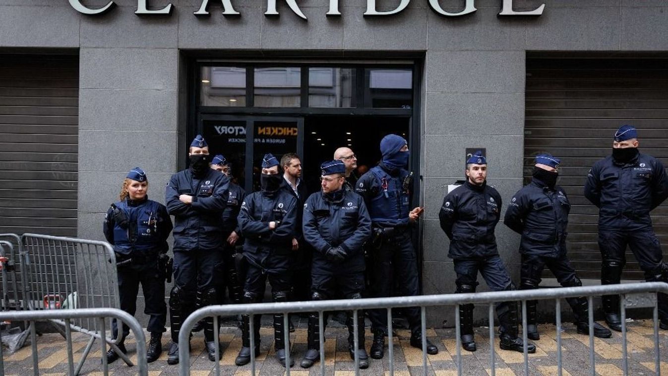 brüsszel rendőrök