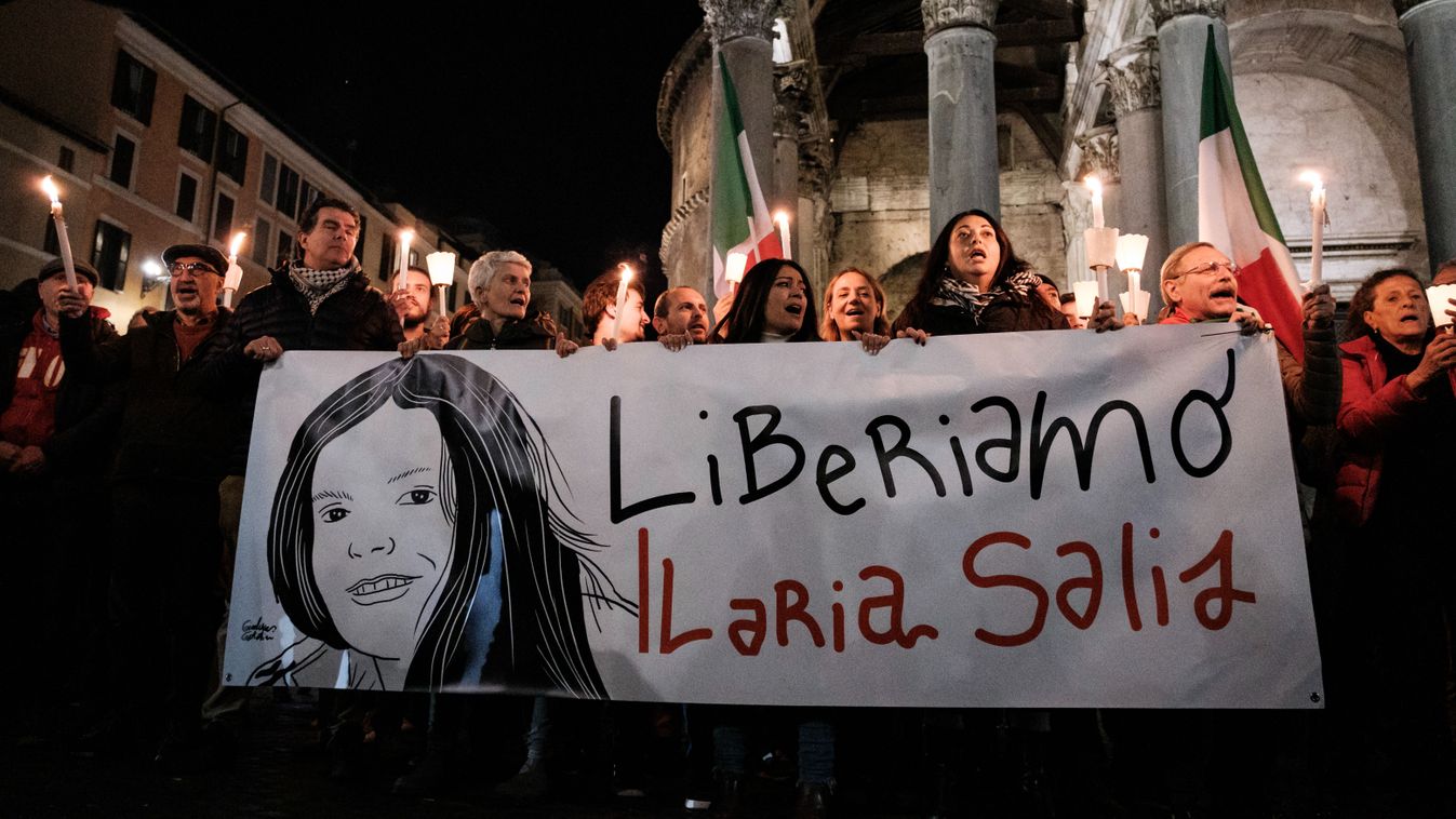 Demonstration In Favor Of The Release Of Ilaria Salis