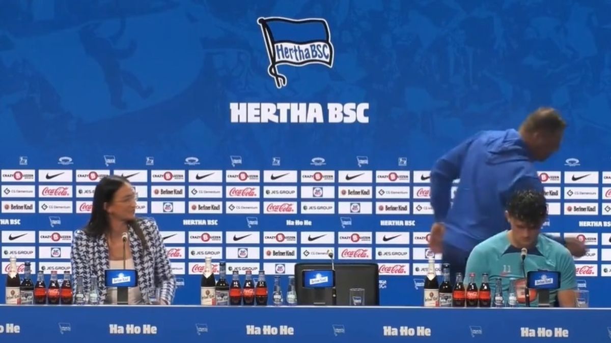 Bepöccent Dárdai, sértődötten elviharzott a Hertha sajtótájékoztatójáról (VIDEÓ)