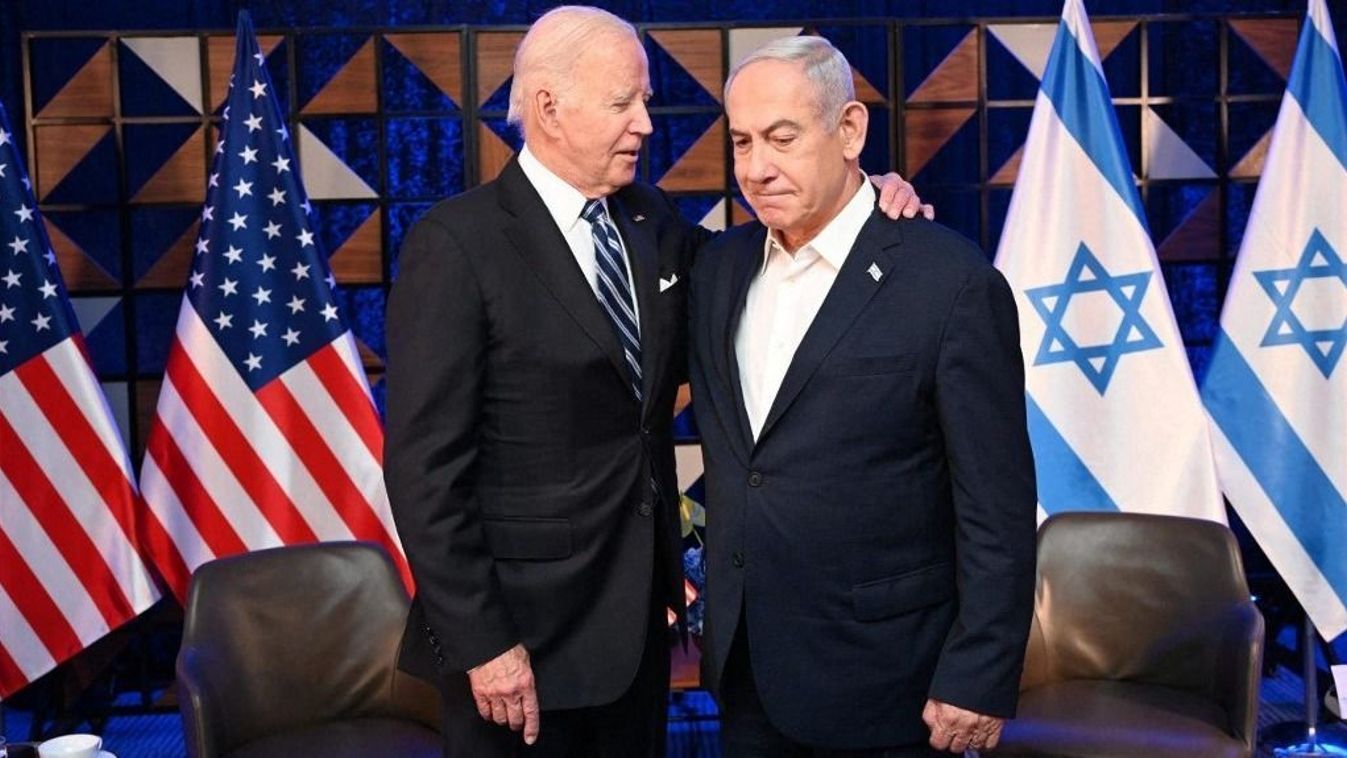Joe Biden és Benjamin Netanjahu