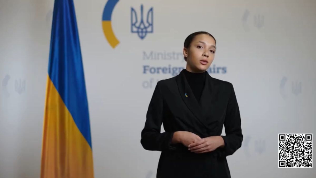 Mesterséges intelligencia által generált új ukrán külügyi szóvivő mutatkozott be