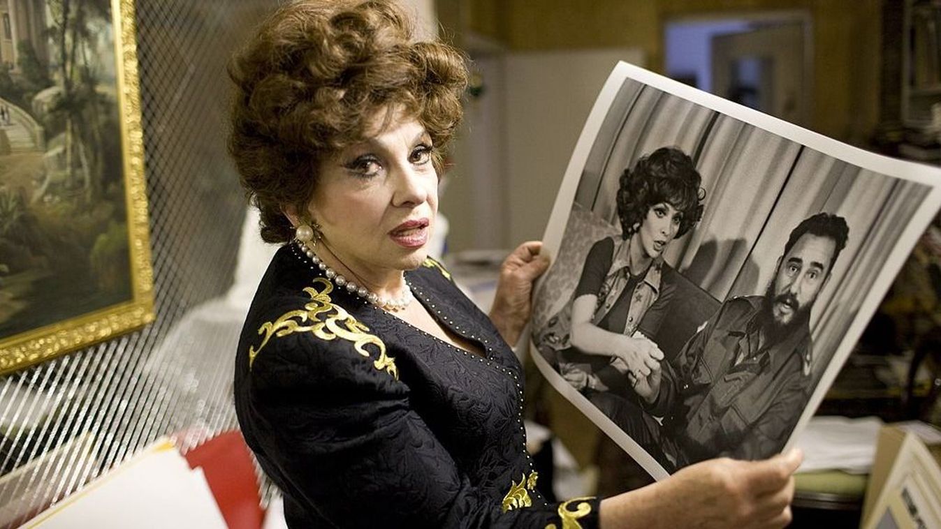 Portraits Of Actress Gina Lollobrigida