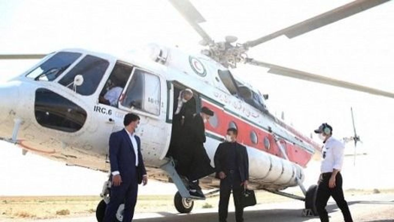 Helicopter in Iranian President Raisi's convoy crashes