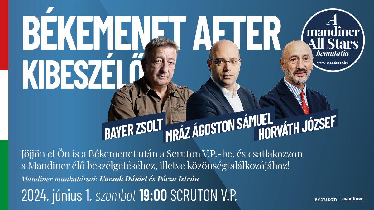 Békemenet After Kibeszélő: vegyen részt Ön is a Mandiner All Stars élő beszélgetésén!