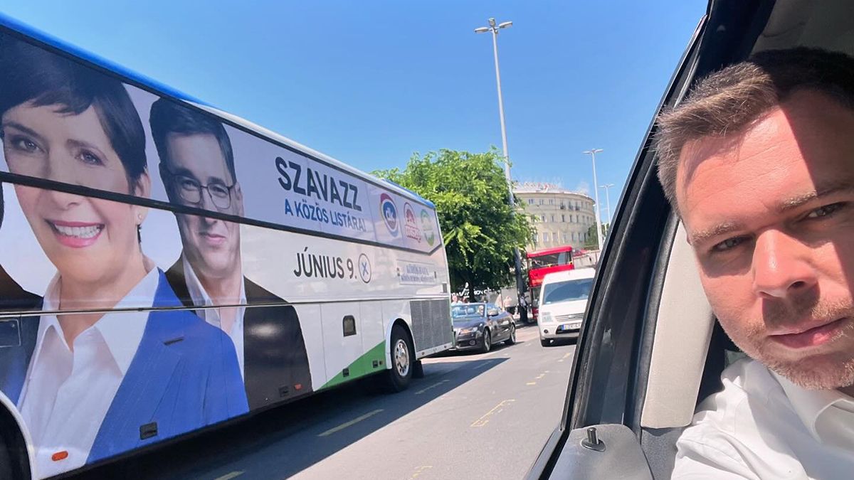 Szép a közös buszod a Klárával, Gergő!