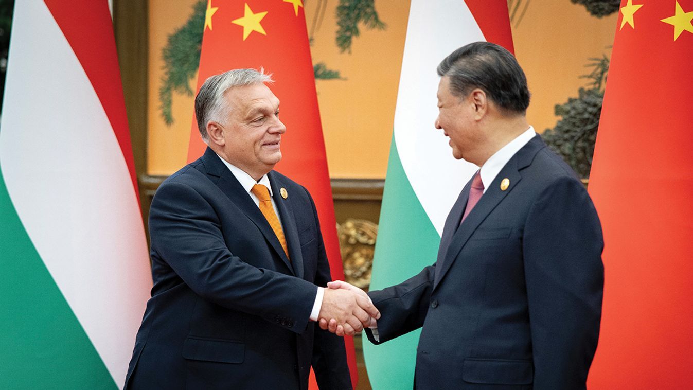 Orbán Viktor miniszterelnököt fogadja Hszi Csin-ping kínai elnök Pekingben