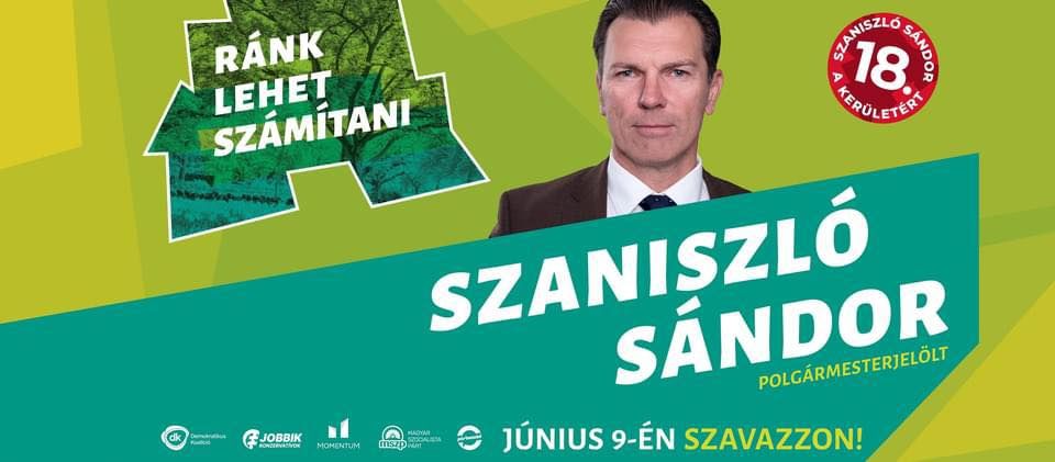 Szaniszló Sándor, választási plakát