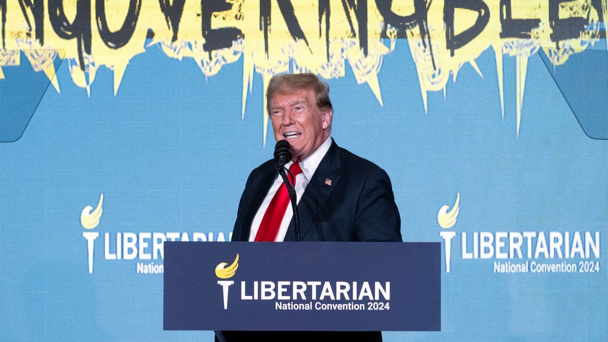 Felszólalt Trump a libertáriusok kongresszusán