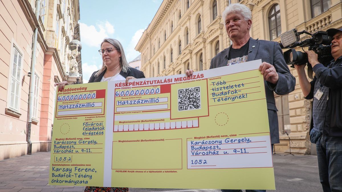 Az elmaradt útfelújítások miatt „hatszázmilliós csekket” kapott Karácsony Gergely (VIDEÓ)