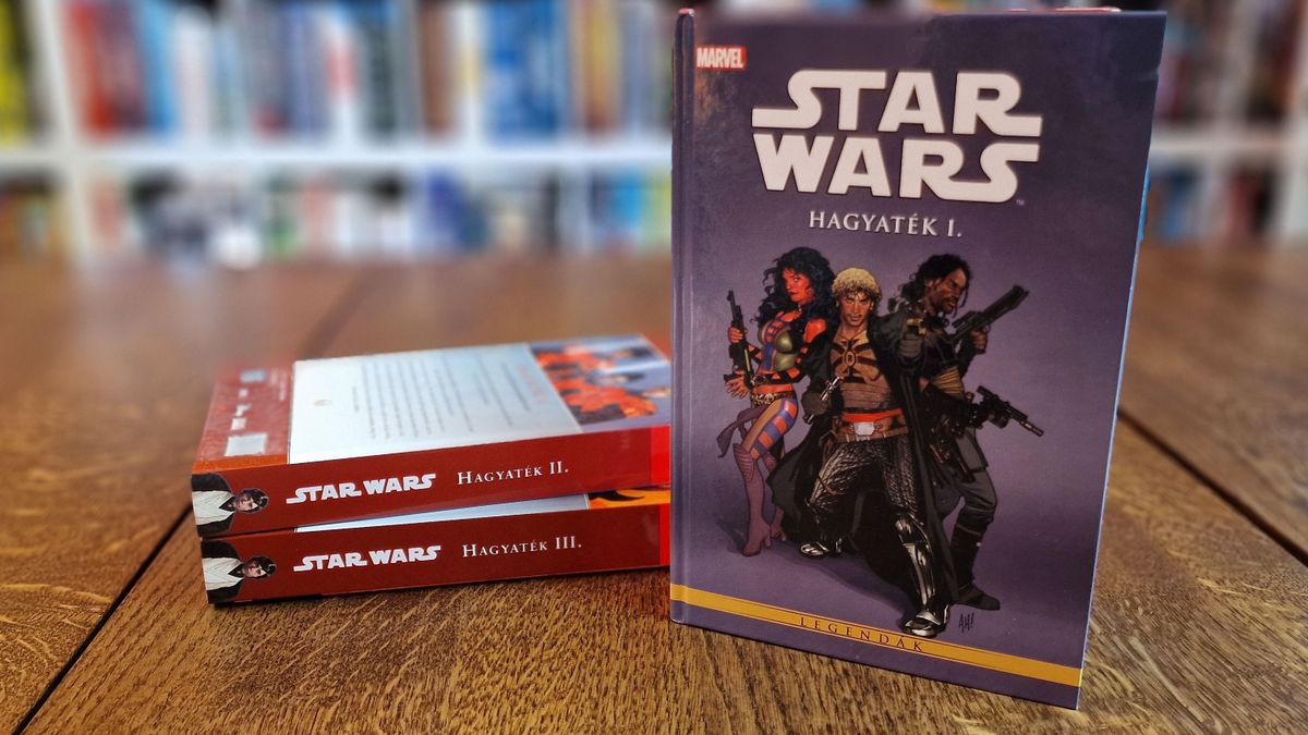 Bár a magyar kiadó júniustól leáll a franchise hazai forgalmazásával, előtte még boltba került az a háromkötetes sorozat, amit sokan nagyon vártak – Star Wars-körkép és Hagyaték-bemutató