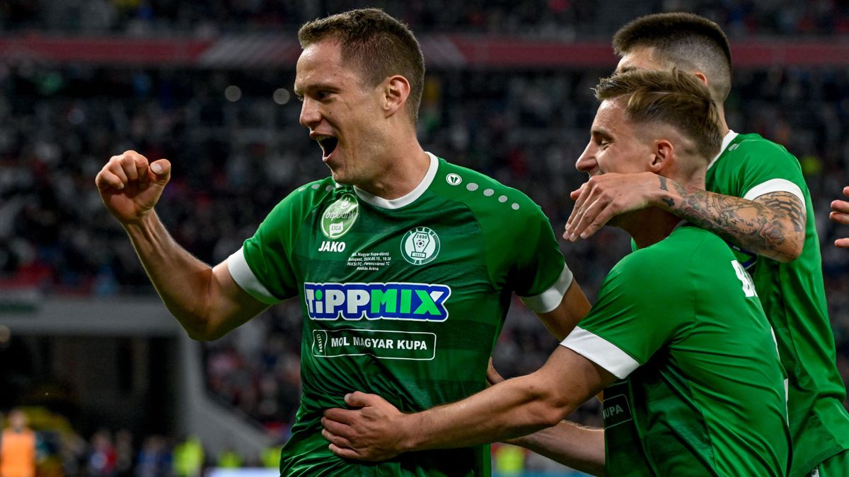 Történelmi siker a Magyar Kupa döntőjében: Paks – Ferencváros 2-0!