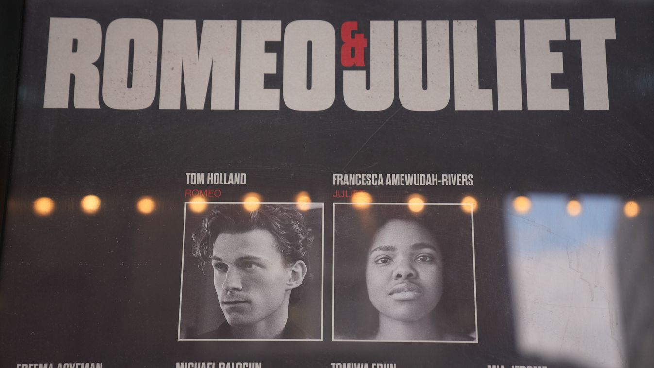 Tom Holland Prepares For "Romeo & Juliet" London Stage Opening