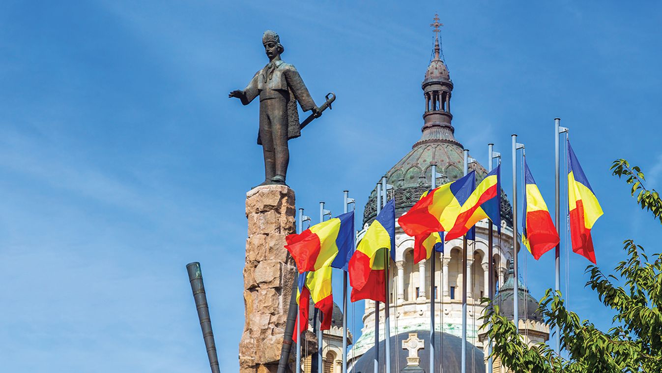 Cluj-napoca,,Transylvania,,Romania,-,September,20,,2020:,The,Statue,Of