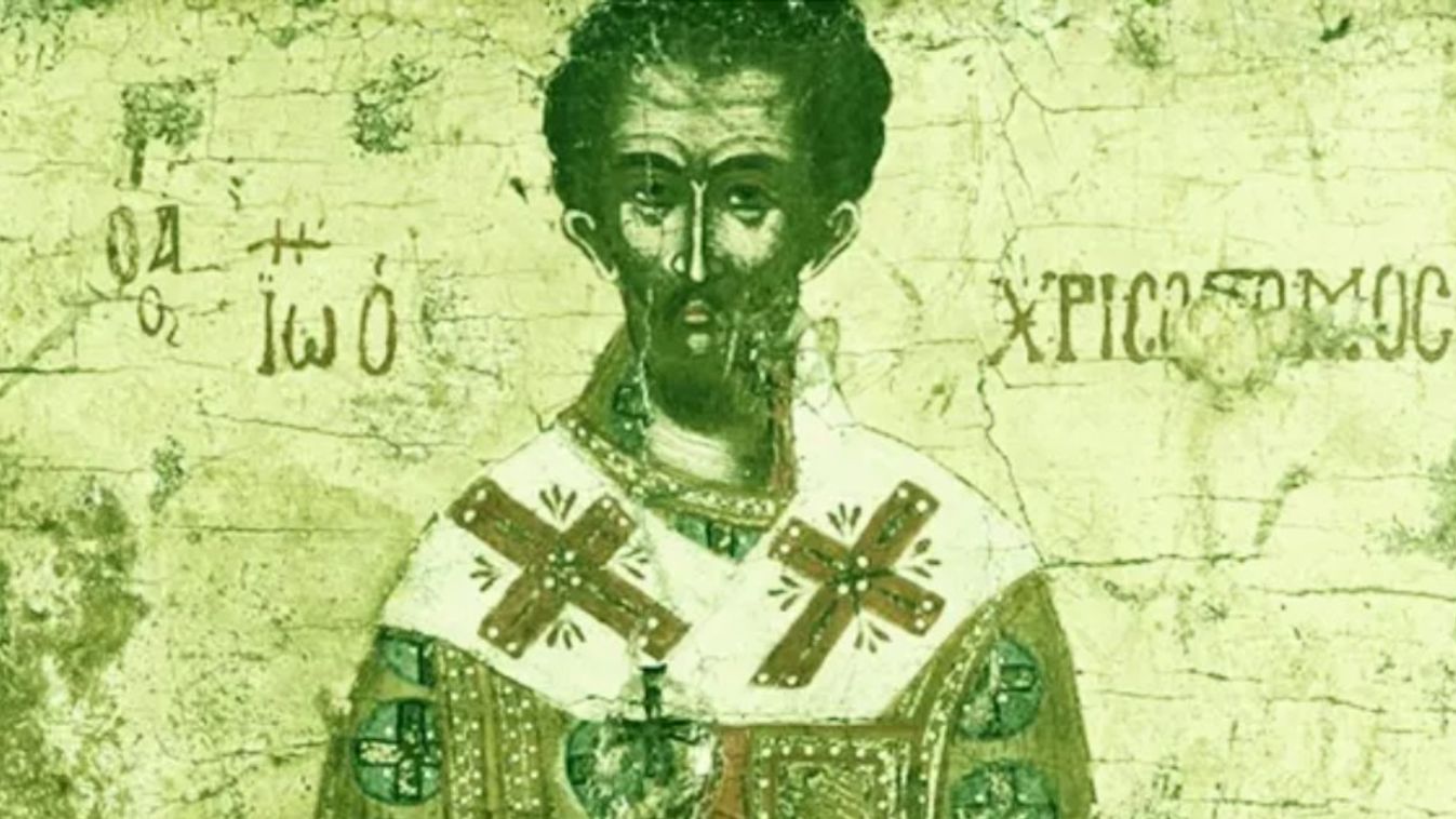 Aranyszájú Szent János konstantinápolyi pátriárka (344-407)
